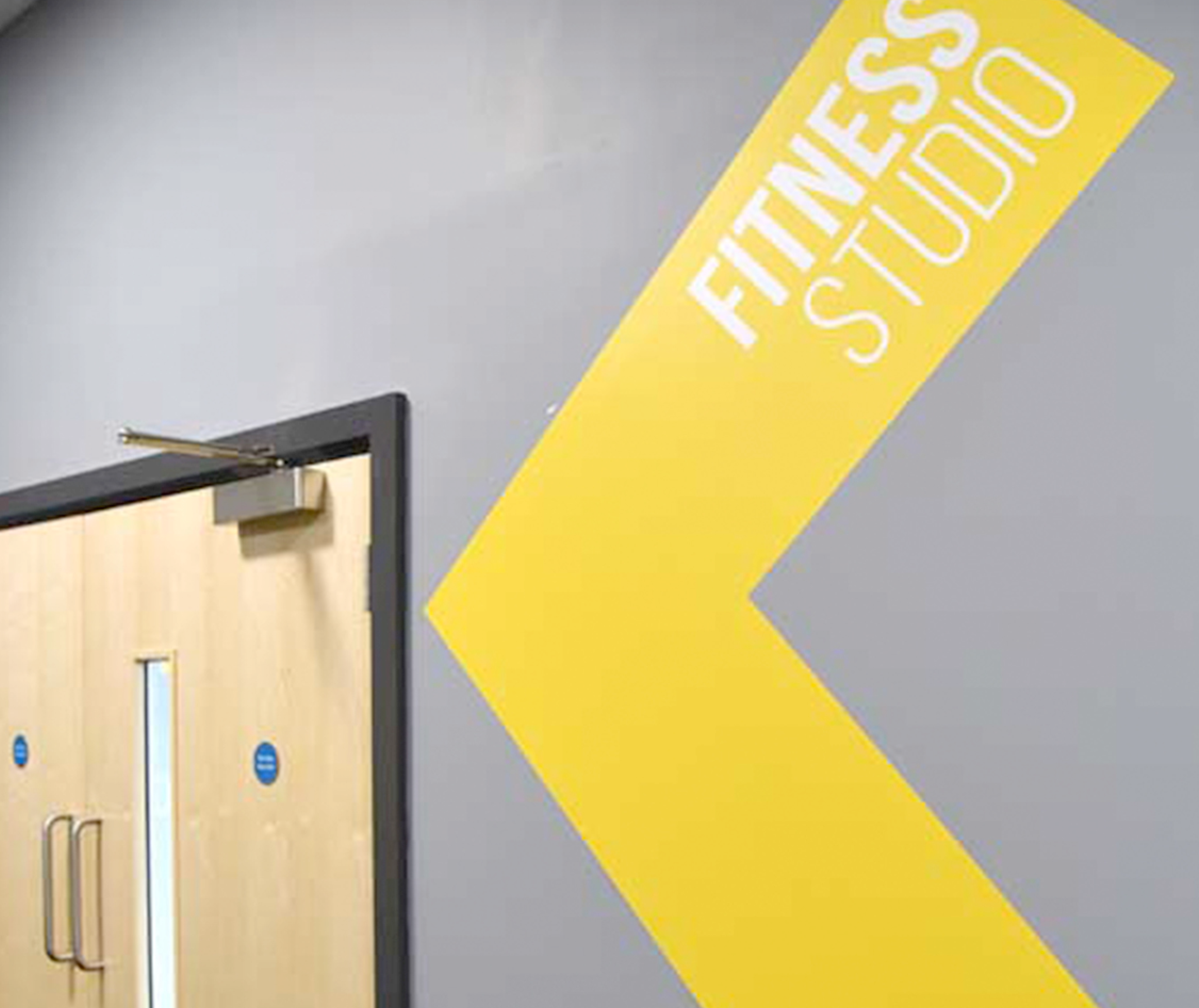 Fitness Studio Wall Vinyl